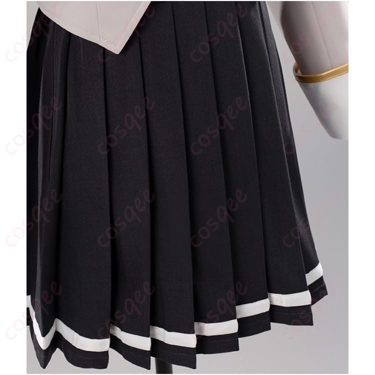 ロシデレ 九条アリサの清楚系コスプレ衣装 上品シルエットで写真映えする学園スタイル - 4枚目の画像