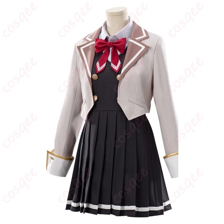 ロシデレ 九条アリサの清楚系コスプレ衣装 上品シルエットで写真映えする学園スタイル - 2枚目の画像