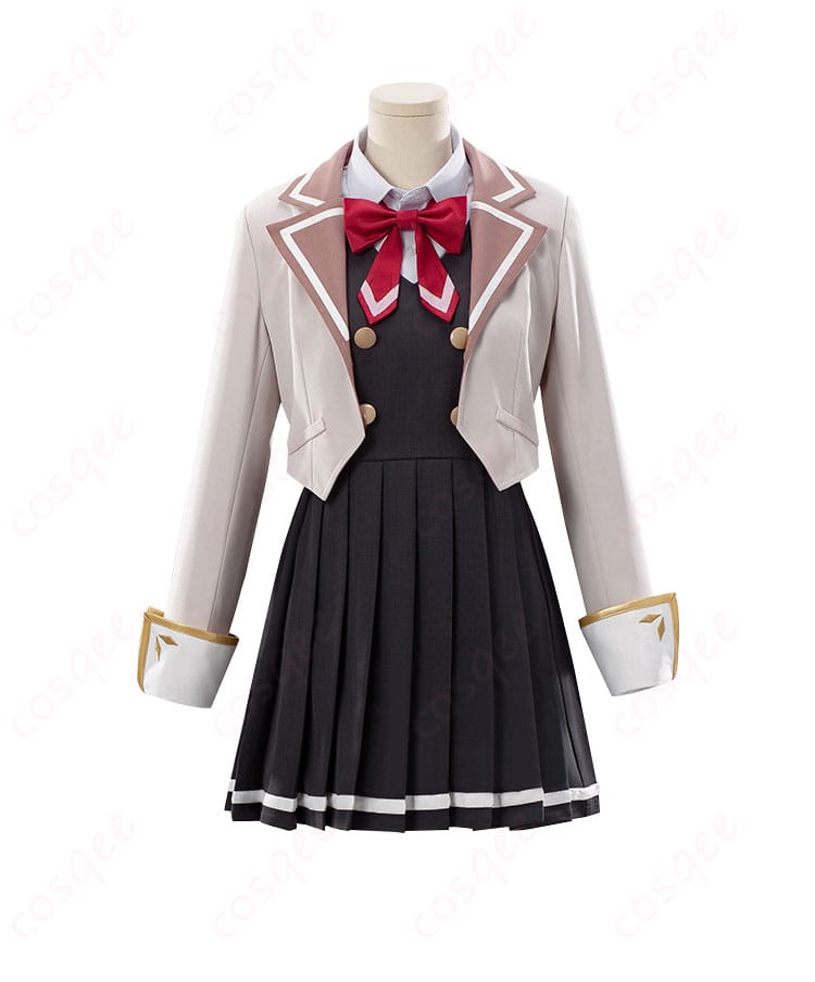 商品正面のコスプレ衣装、アリサ・ミハイロヴナ・九条のデザインが見やすい画像。ディテールが素晴らしいです。