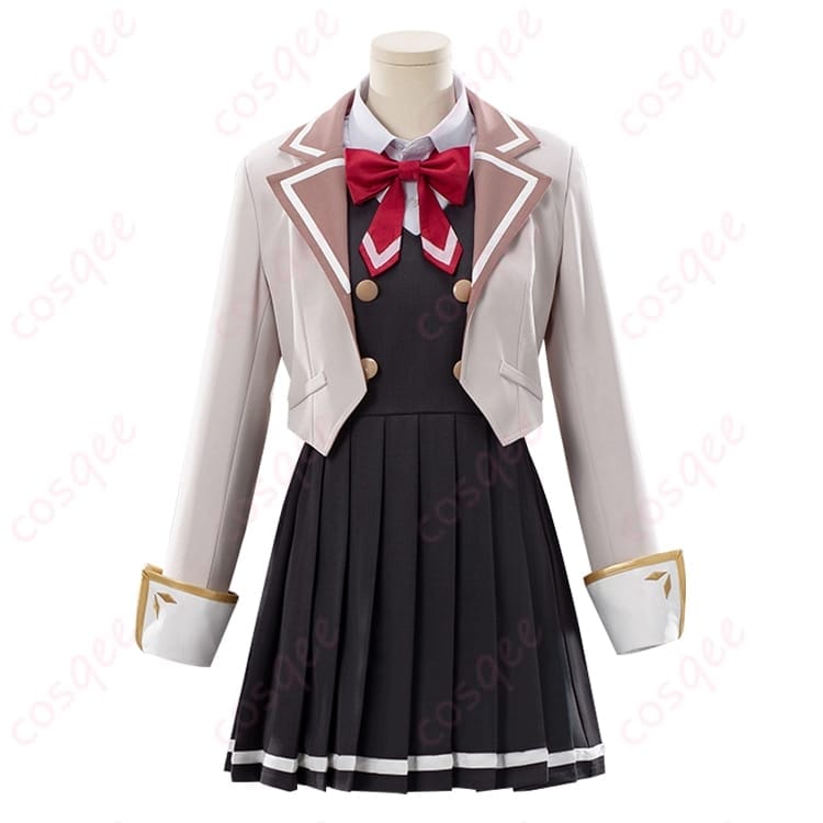 ロシデレ 九条アリサの清楚系コスプレ衣装 上品シルエットで写真映えする学園スタイル - 1枚目の画像