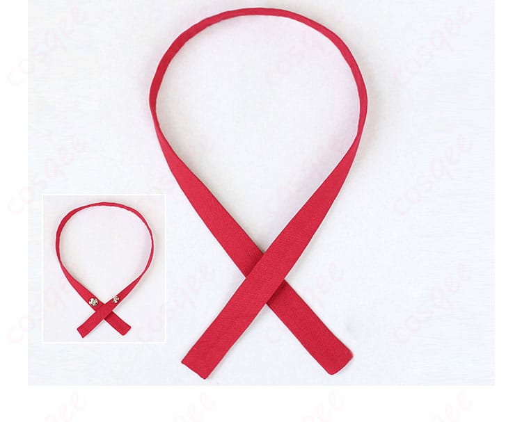 花嵐エリ コスプレ衣装 ネックレス装飾ディテール|デジモン コスプレ衣装