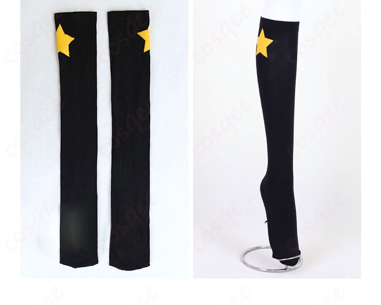 花嵐エリ コスプレ衣装 脚のソックス装飾ディテール|デジモンユニバース