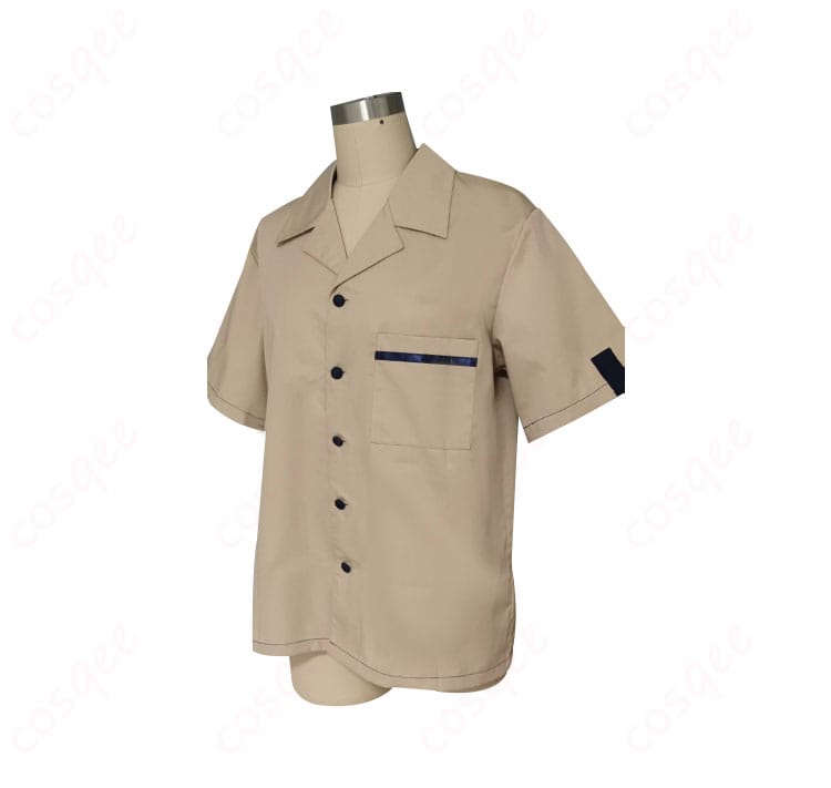 遊木真コスプレ衣装(春~夏)の側面画像。細部にまでこだわり、リアルなデザインが際立っています。