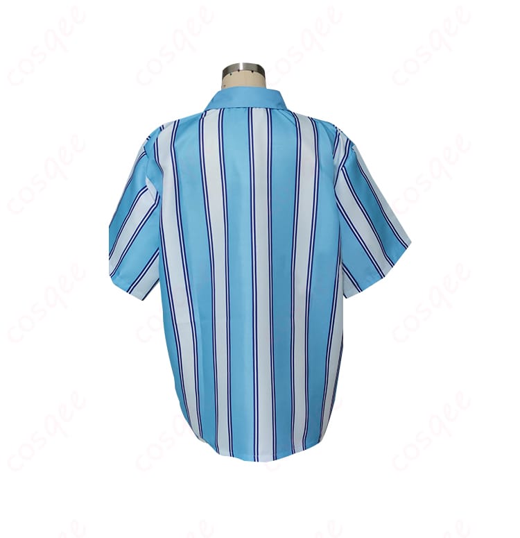 深海奏汰私服(夏)コスプレ衣装の背面画像。デザインの後ろ側を確認できます。