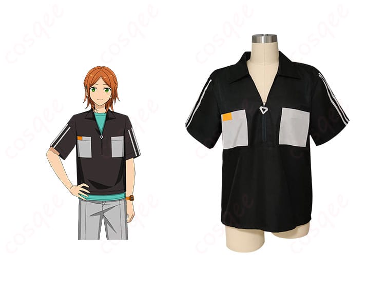 商品正面とキャラクター葵ゆうたのコスプレ衣装の詳細。あんスタ コスプレ衣装