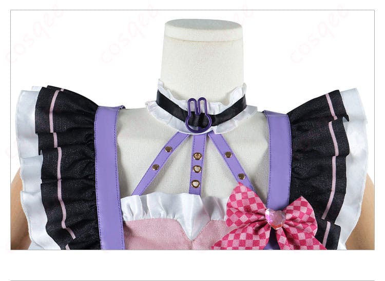 服装のリボン装飾のディテール - 服のリボンの美しい装飾が魅力的、コスプレ衣装にぴったり。