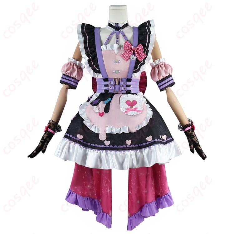 にじさんじ マリア・マリオネット新衣装のメイドコス｜ダークキュートに映える一式セット - 1枚目の画像