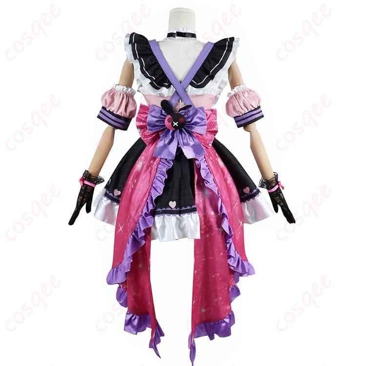 にじさんじ マリア・マリオネット新衣装のメイドコス｜ダークキュートに映える一式セット - 3枚目の画像