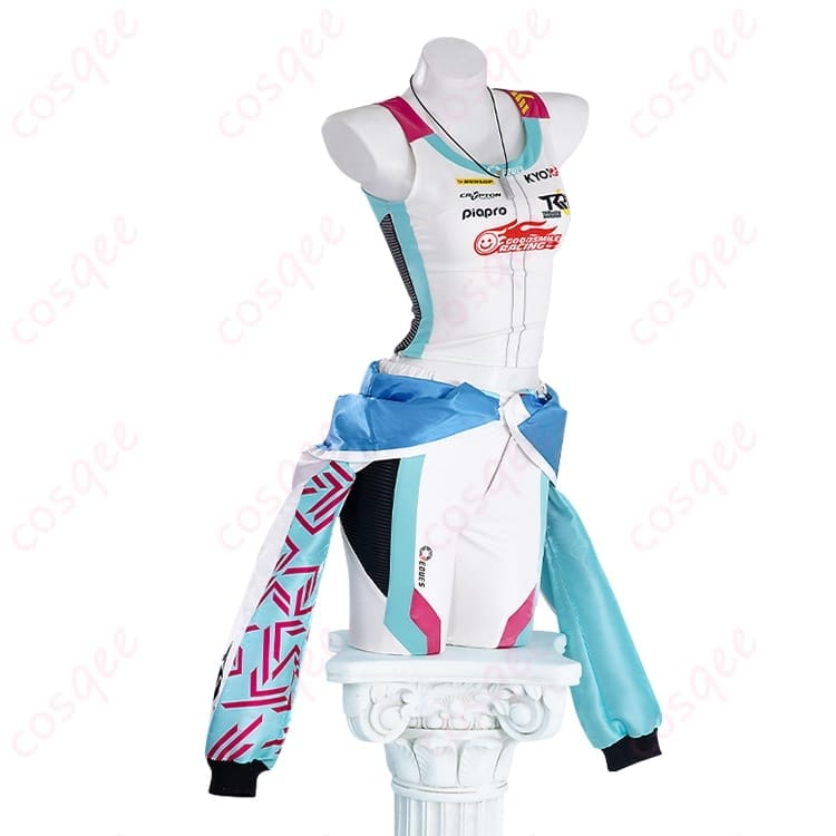 レーシングミク KYOJO CUP 2024Ver. コスプレ衣装 スポーティに映えて動きやすい - 1枚目の画像