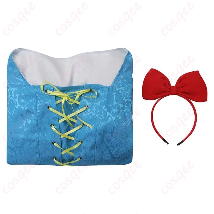 白雪姫の世界観をまとうクラシックワンピース コスプレ衣装 S〜L - 6枚目の画像