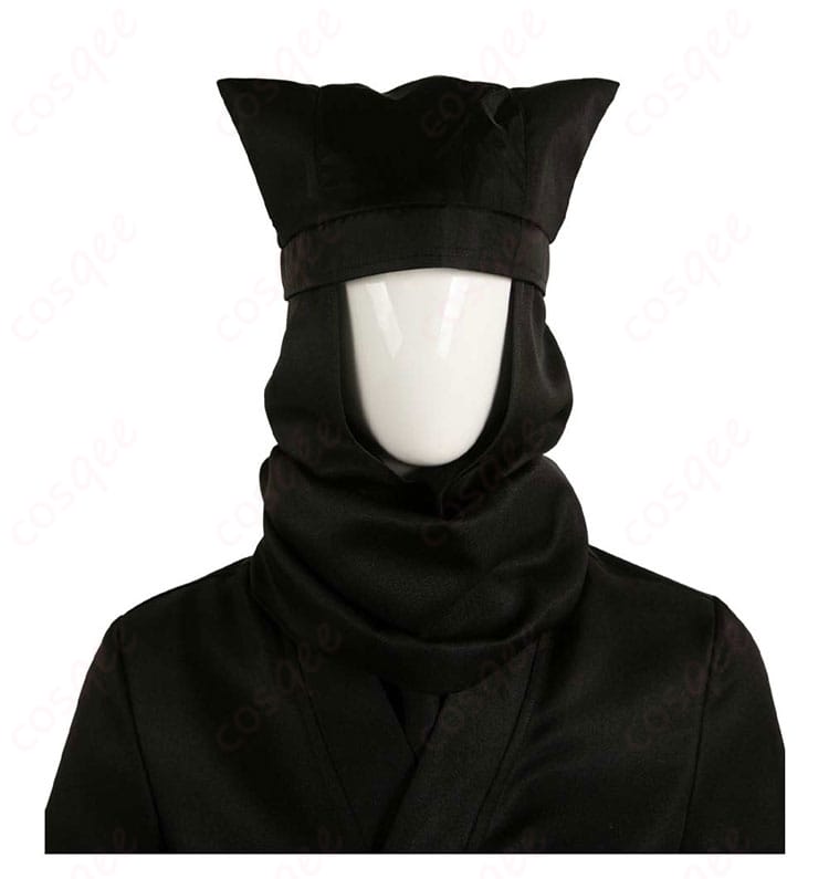 ダンジョン飯 イヅツミ(オーク) コスプレ衣装の頭飾り装飾細部。刺繍やアクセントが施されたデザインの詳細をご覧いただけます。