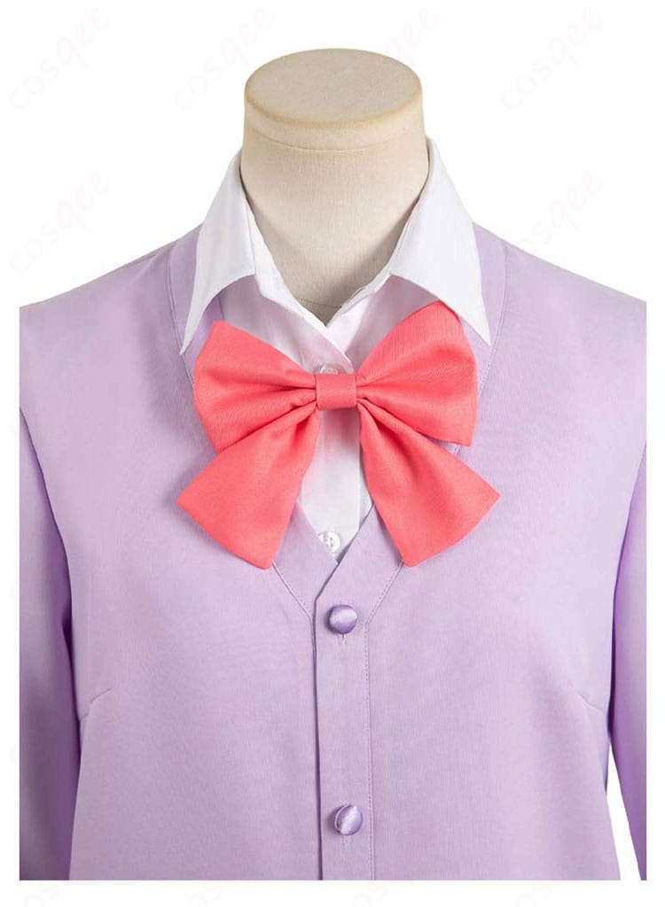 『君に届け』胡桃沢梅 コスプレ衣装。領結部分の細かな装飾が美しく、全体の印象を引き締めています。