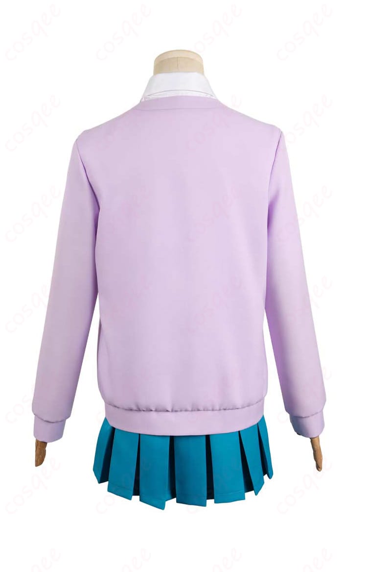 『君に届け』胡桃沢梅 コスプレ衣装。背面のデザインとフィット感をしっかり確認できます。