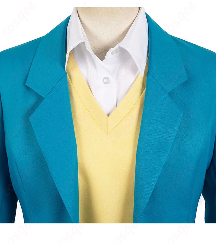 アオのハコ 鹿野千夏 コスプレ衣装 服の襟の装飾詳細