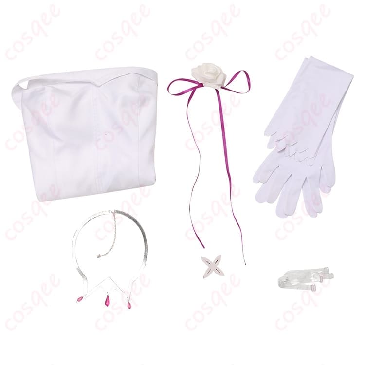 Re:ゼロ エミリアの白いワンピコスプレ｜清楚で透明感ある装いで撮影もイベントも魅力的に - 6枚目の画像