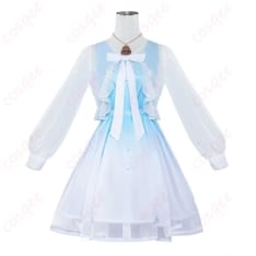 原神 甘雨 コスプレ ワンピース 衣装 清廉エレガントな佇まいで写真映え抜群 - 1枚目の画像（サムネイル）