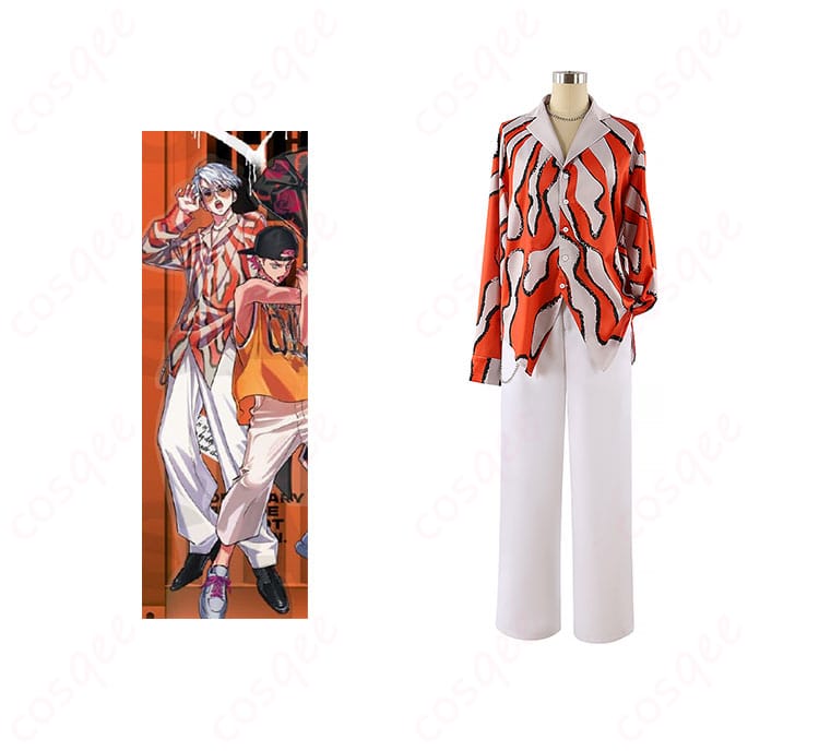 超人的シェアハウスストーリー『カリスマ』 草薙理解 コスプレ衣装 正面とキャラクターの融合画像 - コスプレ通販