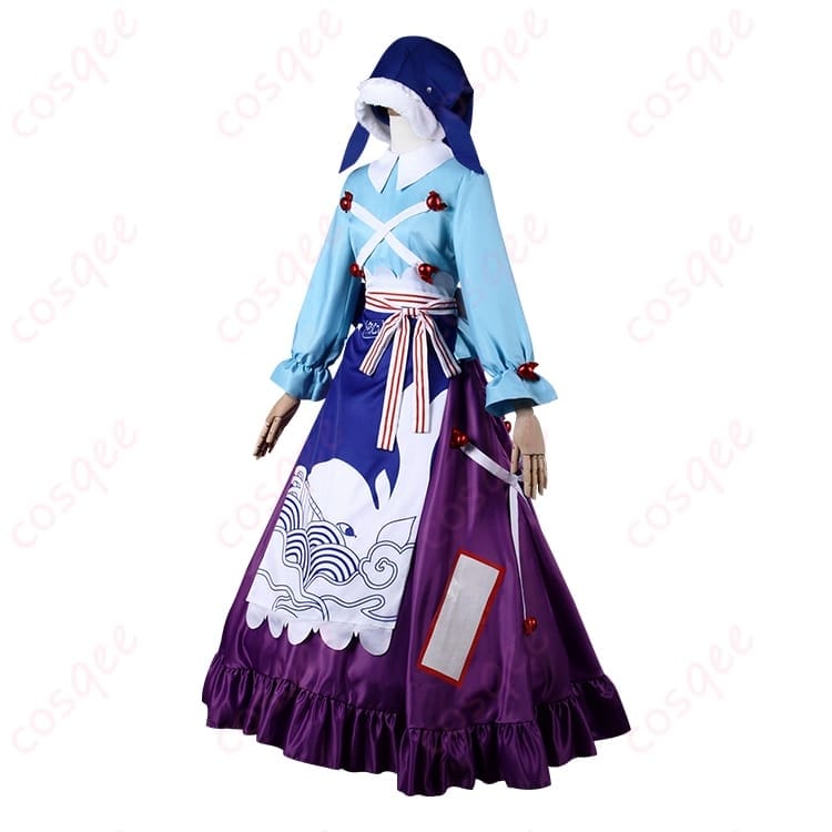 東方Project 奥野田美宵 コスプレ衣装 和装メイド風で上品に映える快適セット - 2枚目の画像