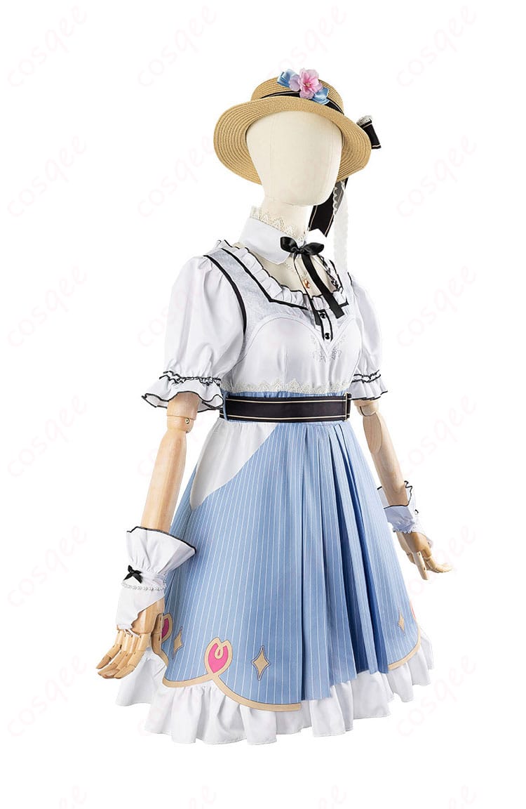 商品右側のコスプレ衣装画像。ホロライブ さくらみこのデート服の特徴を強調した角度。