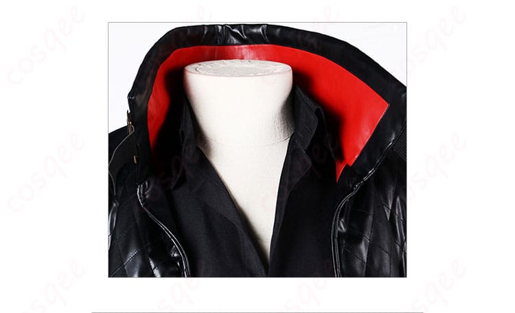 無期迷途 ドナルド コスプレ衣装の襟元装飾ディテール。精緻な刺繍とデザインが特徴的です。