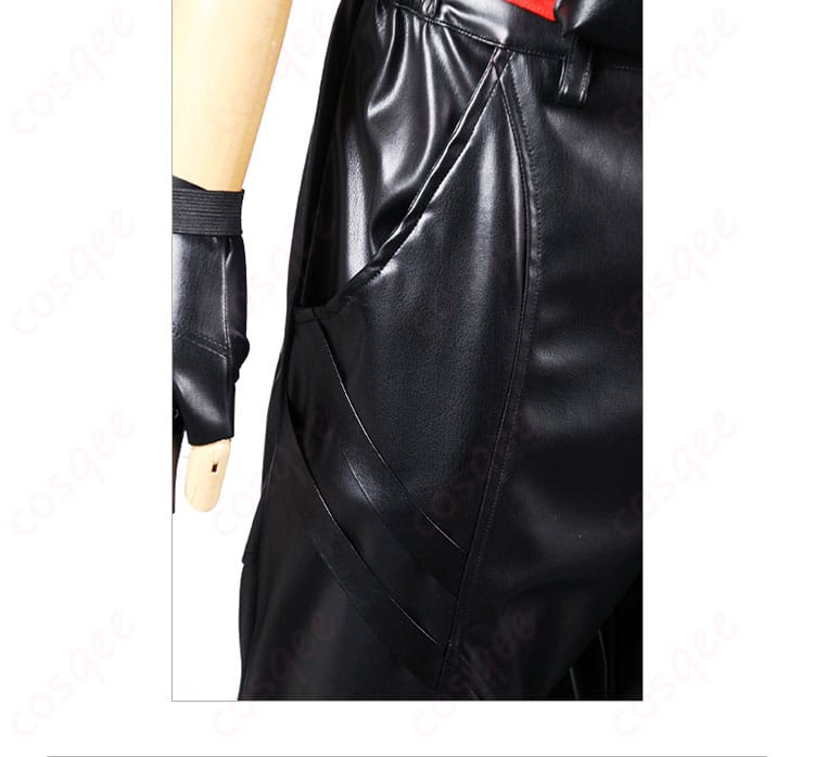 無期迷途 ドナルド コスプレ衣装のパンツとポケット装飾のディテール。機能性とデザインを兼ね備えています。