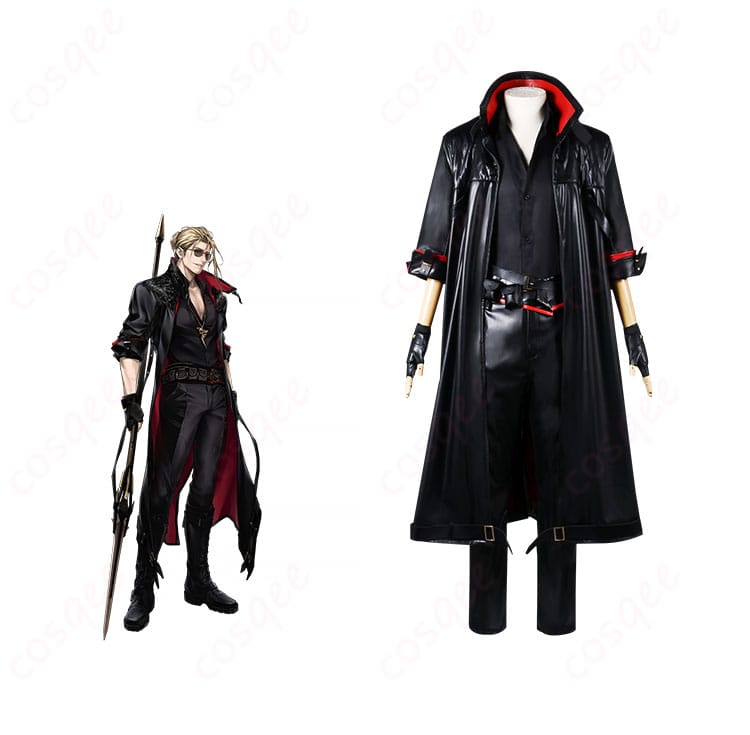 無期迷途 ドナルド コスプレ衣装の正面とキャラクターのイメージ写真。リアルなディテールで高再現度のコスプレ衣装。