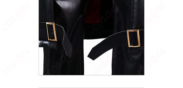 無期迷途 ドナルド コスプレ衣装の裾の装飾ディテール。スタイリッシュで精緻な仕上げ。