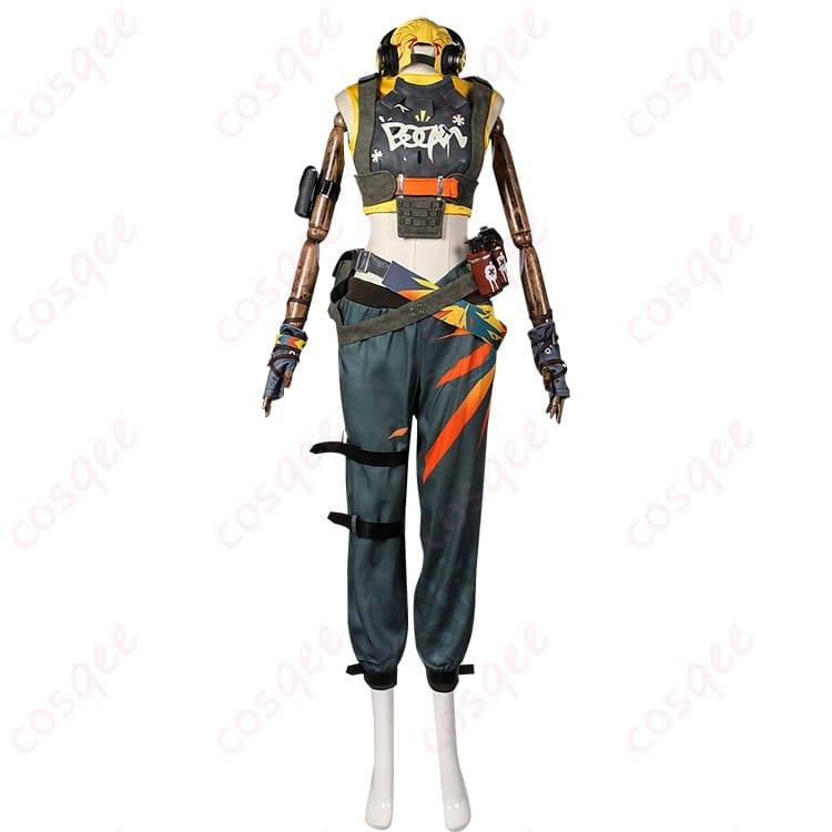 VALORANT レイズのストリートアタッカー感を着こなすコスプレ衣装｜動きやすく写真映え - 1枚目の画像