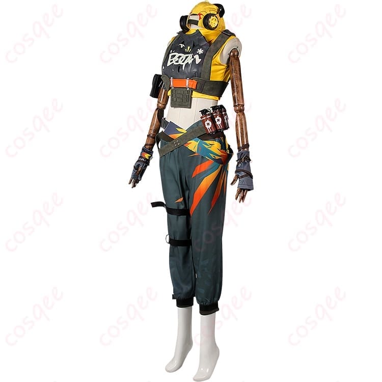 VALORANT レイズのストリートアタッカー感を着こなすコスプレ衣装｜動きやすく写真映え - 3枚目の画像