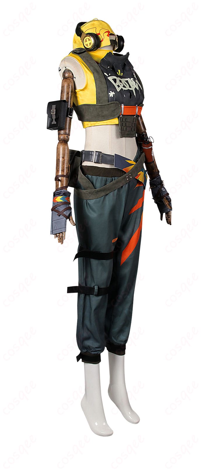 右側から見たレイズ(Raze)コスプレ衣装の画像|VALORANT コスプレ衣装