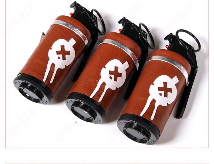 毒ガス缶の装飾詳細|レイズ(Raze)コスプレ衣装のアクセサリー