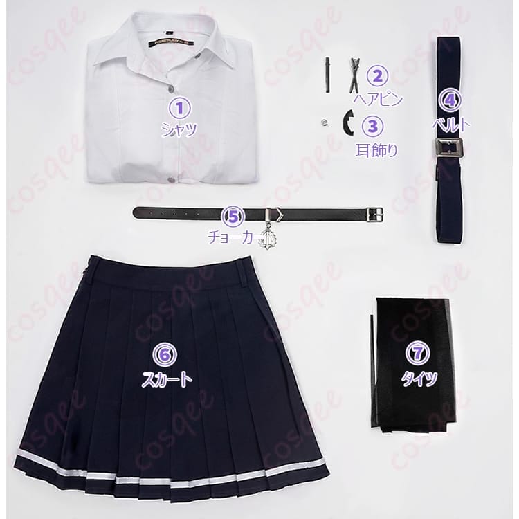 ゼンレスゾーンゼロ エレン・ジョー 制服コスプレ｜クールで都会的、写真映えするスマートな一着 - 7枚目の画像