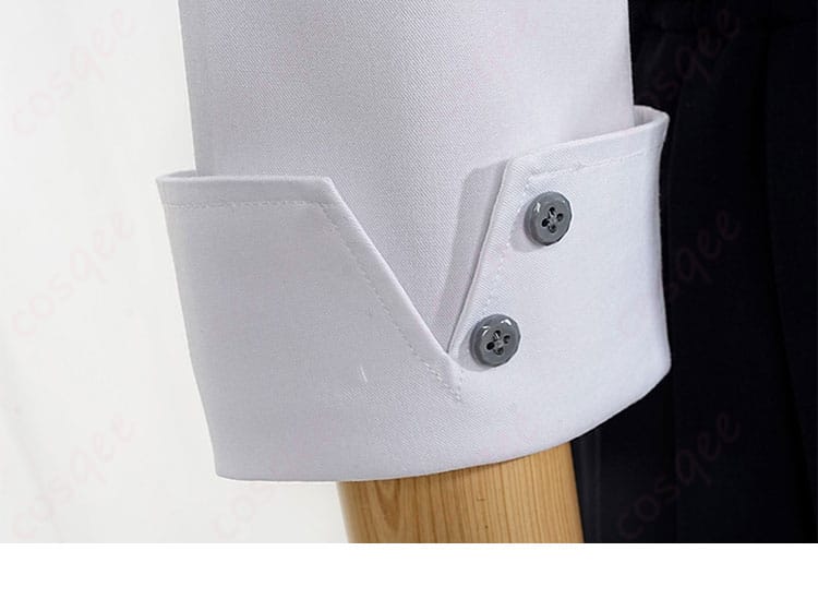 ゼンレスゾーンゼロ エレン・ジョー 制服 コスプレ衣装の袖口装飾詳細画像。細部にまでこだわった袖口のデザインが魅力です。