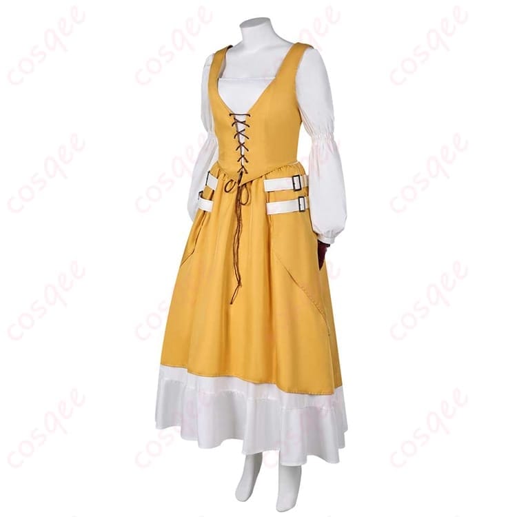 ファイナルファンタジーXVI エアリスの清楚クラシカルなコスプレ衣装で、写真映えも着心地も両立 - 3枚目の画像