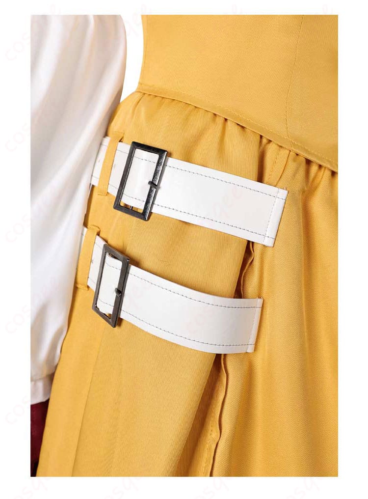 エアリス・ゲインズブール コスプレ衣装 背面系绳装饰细节|華やかなバックスタイル