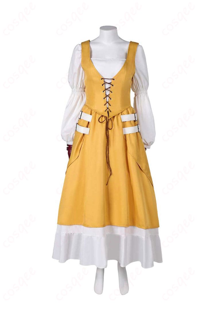 ファイナルファンタジーXVI エアリス・ゲインズブール コスプレ衣装 正面図|詳細なデザインが魅力的