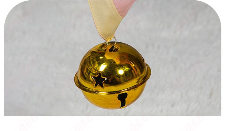 カードキャプターさくら 木之本桜 コスプレ衣装 鈴の装飾 ディテール画像