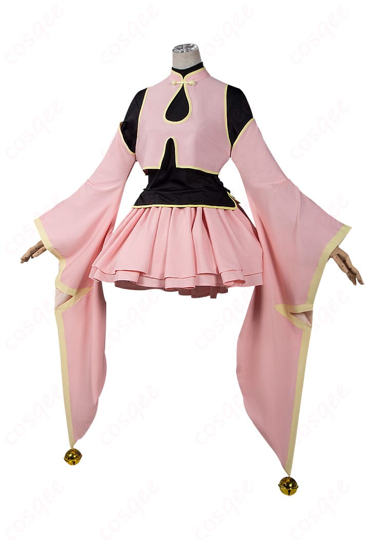 カードキャプターさくら 木之本桜 コスプレ衣装 服装の側面詳細 細部まで再現