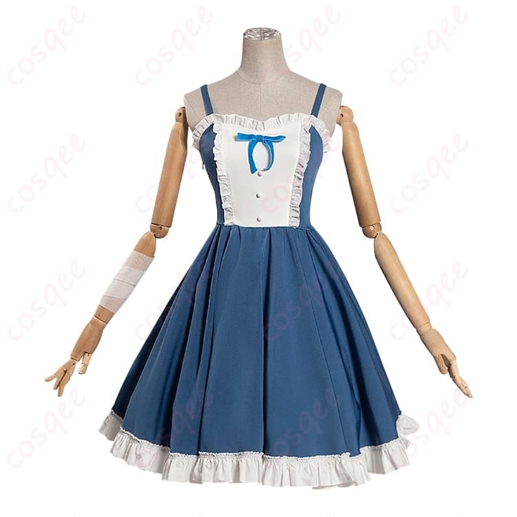 小鳥遊六花の闇かわいい世界観を纏う清楚ワンピ｜眼帯・包帯まで揃うコスプレ衣装 - 1枚目の画像