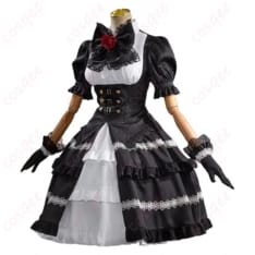 デート・ア・ライブ 時崎狂三の雰囲気を纏うゴシック調コスプレ衣装｜写真映えと着やすさを両立 - 2枚目の画像（サムネイル）