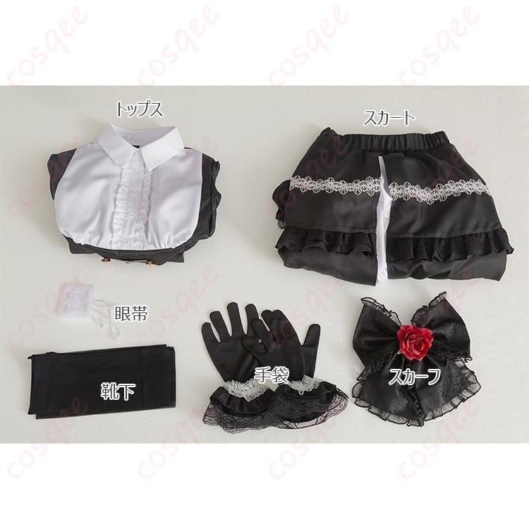 デート・ア・ライブ 時崎狂三の雰囲気を纏うゴシック調コスプレ衣装｜写真映えと着やすさを両立 - 5枚目の画像