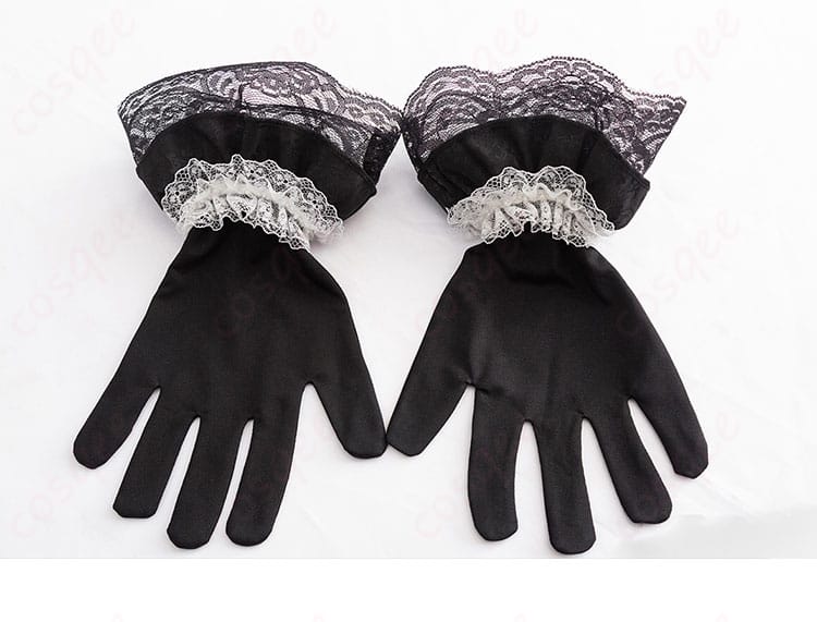 配飾手袋の詳細、時崎狂三のキャラクターにぴったりなアクセサリー