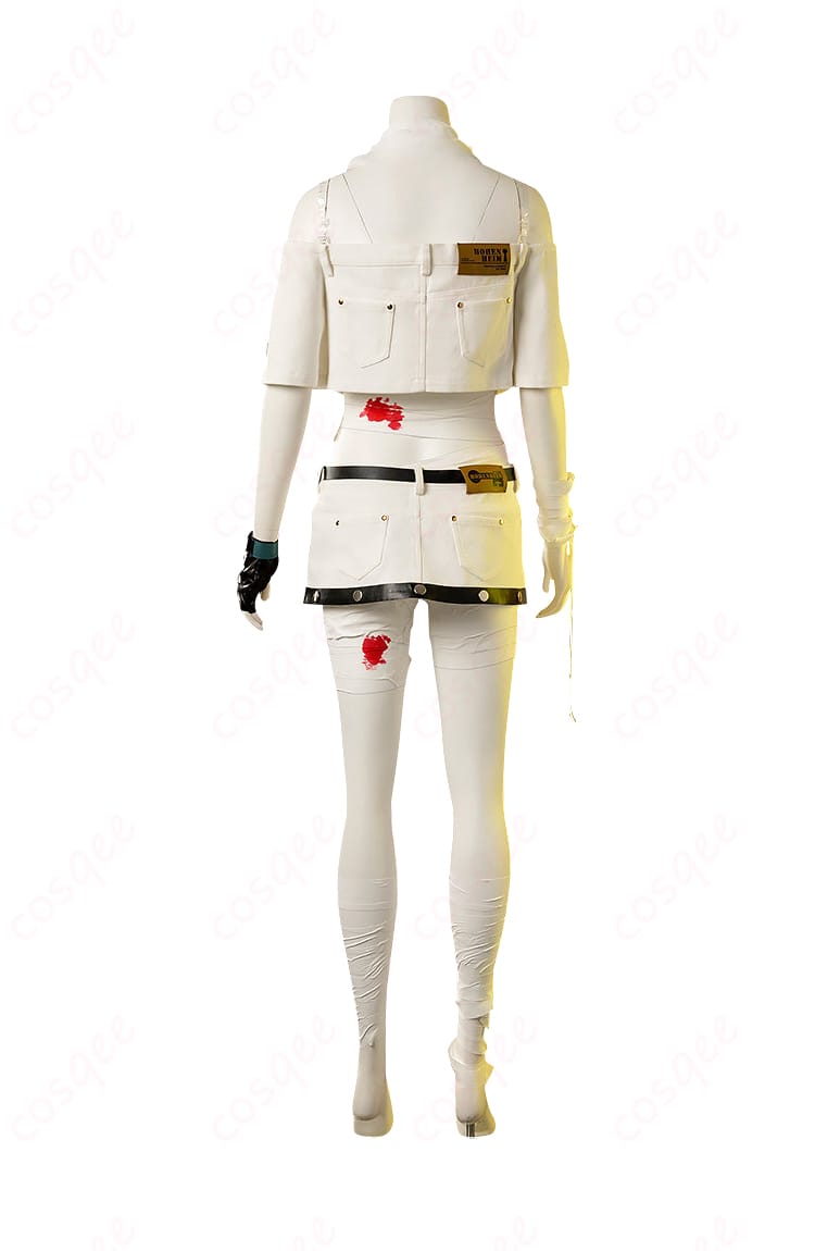 商品背面のコスプレ衣装。A.B.Aの衣装後ろ側のディテールをしっかり確認できる画像。