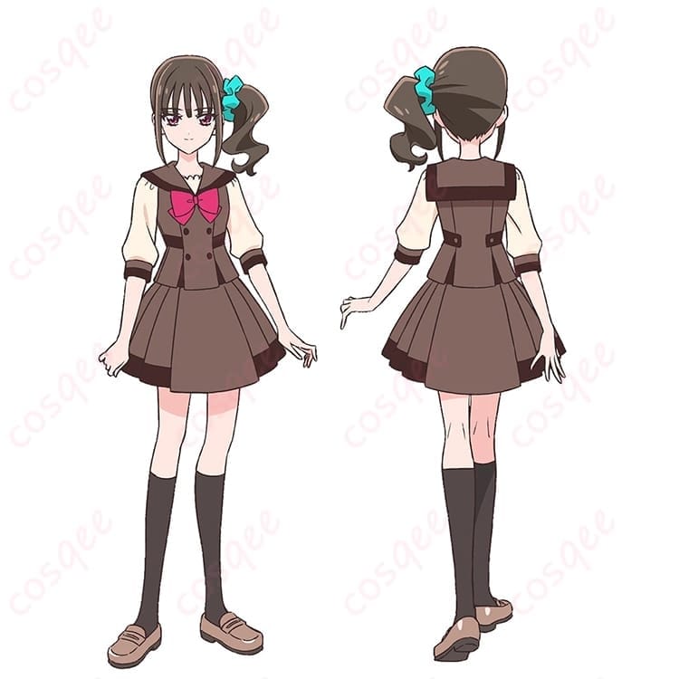 わんだふるぷりきゅあ 猫屋敷まゆ 学園制服コス｜清楚で上品、イベントも撮影も映える一着 - 1枚目の画像