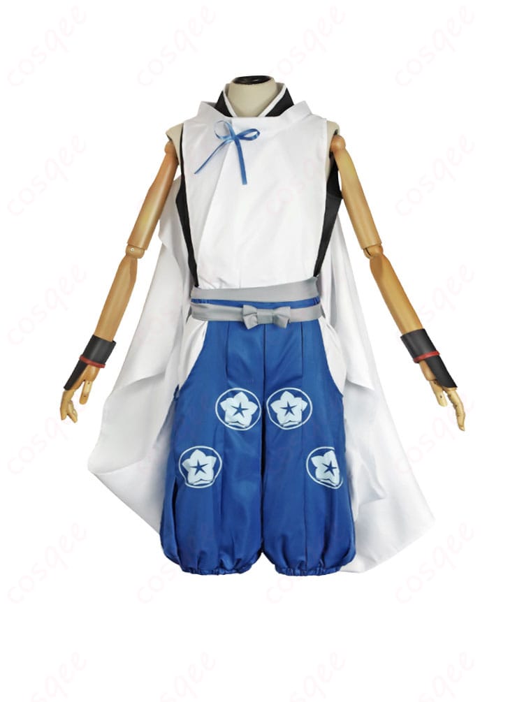 商品正面図 - 逃げ上手の若君 弧次郎 コスプレ衣装の正面画像。細部まで忠実に再現!