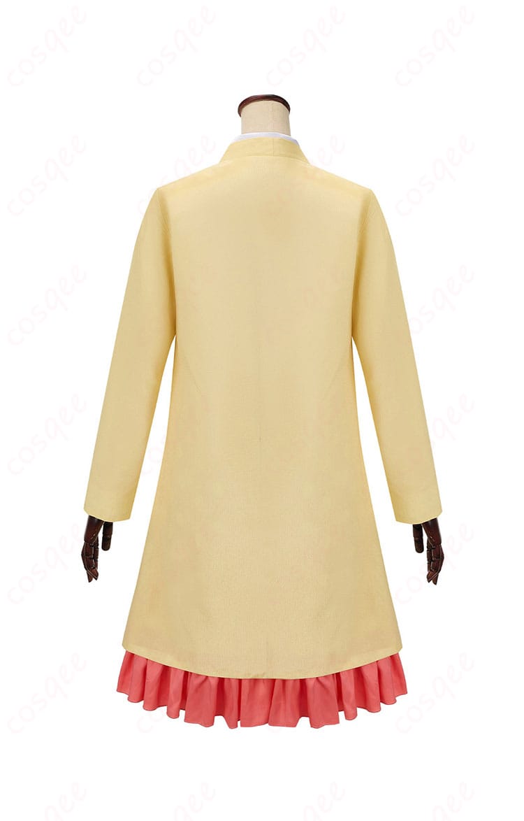 空崎ヒナ コスプレ衣装の背面画像。背中部分のデザインと仕上げの詳細がよくわかる。