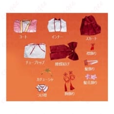 千恋＊万花 朝武芳乃の巫女姫様コスプレ衣装 清楚可憐な和装ミックスで写真映え - 5枚目の画像（サムネイル）