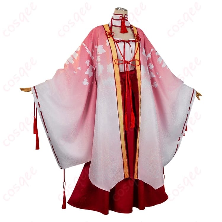 千恋＊万花 朝武芳乃の巫女姫様コスプレ衣装 清楚可憐な和装ミックスで写真映え - 2枚目の画像