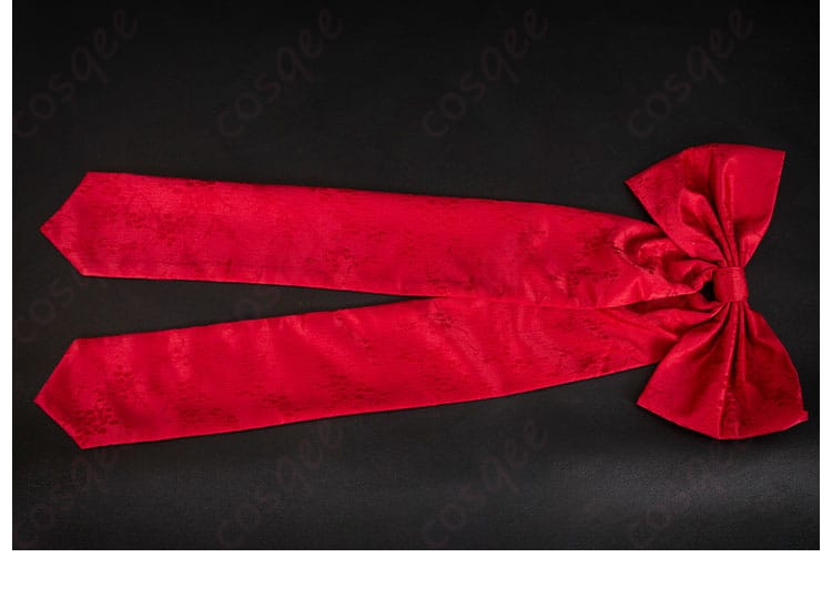 朝武芳乃 巫女姫様 コスプレ衣装の蝶の装飾の詳細画像。細部までこだわったデザイン。