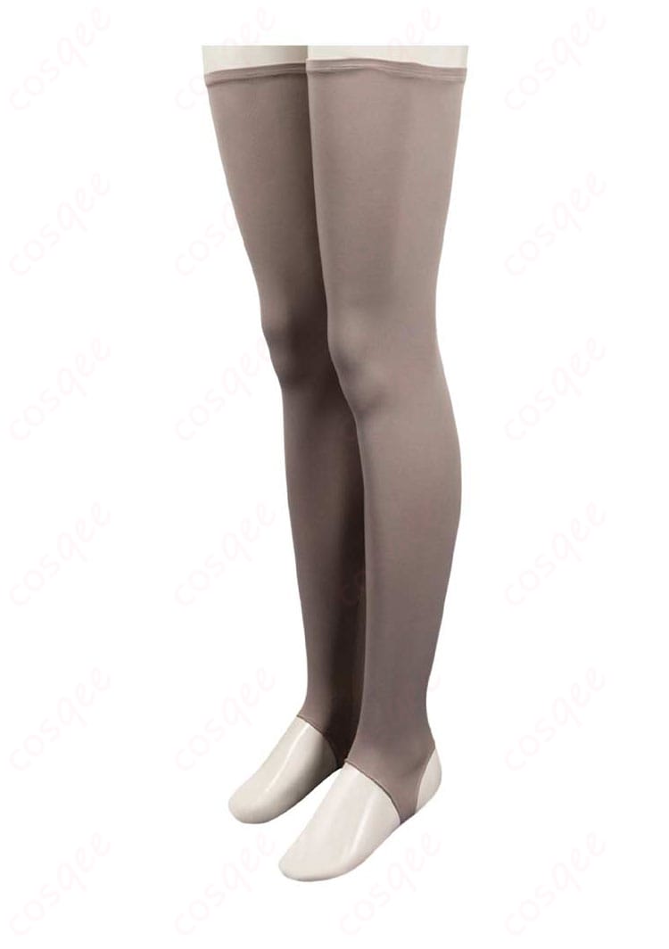 ダンダダン 綾瀬星子 コスプレ衣装 パンスト側面のディテール。リアルな質感とシルエット。